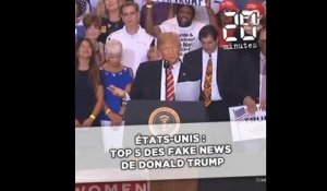 États-Unis: Top 5 des fake news de Donald Trump