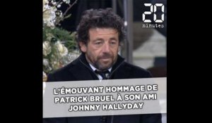 L'émouvant hommage de Patrick Bruel à Johnny Hallyday