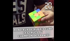 Mondiaux de Rubik's Cube : Les trucs du champion de France