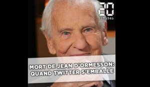 Mort de Jean d'Ormesson: Twitter s'emballe...