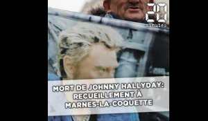 Mort de Johnny Hallyday: Recueillement à Marnes-la-Coquette