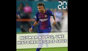 Neymar au PSG, une histoire de gros sous