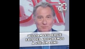 William Leymergie fait des adieux émus à «Télématin»