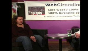 Interview Nadège - 10 ans de WebGirondins