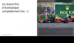 Formule 1. Lewis Hamilton, opportuniste, remporte un Grand Prix d'Azerbaïdjan à rebondissements !