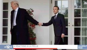 L'étrange duo Macron - Trump - ZAPPING ACTU HEBDO DU 28/04/2018