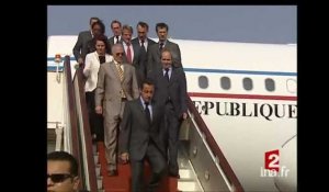 Visite de Nicolas Sarkozy en Libye