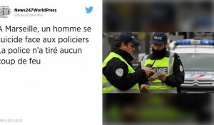 Marseille. Un homme se tire une balle dans la tête devant des policiers.