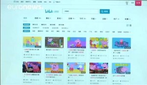 Peppa Pig, "icône subversive de la jeunesse oisive" en Chine