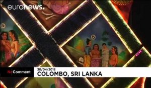 Célébration de la journée de Vesak au Sri Lanka