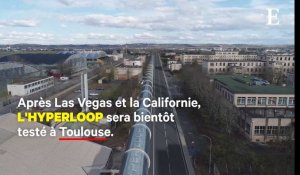Hyperloop : la piste d'essais de Toulouse prend forme