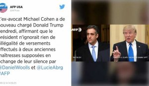 Donald Trump de nouveau accusé par son ex-avocat Michael Cohen.