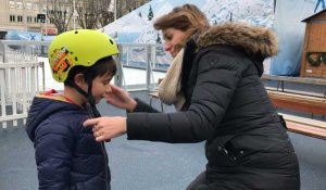 Saint-Nazaire. Elias a testé la luge de Noël