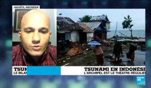 Tsunami en Indonésie : "Les recherches se poursuivent pour trouver les survivants"