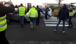 Interpellation d'un Gilet Jaune à Calais