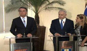 Bolsonaro: le Brésil et Israël seront des "frères"
