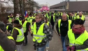 Plus de 500 Gilets jaunes dans les rues de Troyes pour l'acte VIII