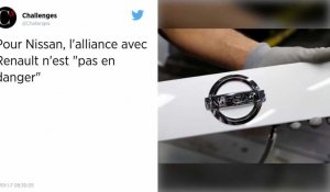 L'alliance avec Renault n'est « pas en danger », assure le patron de Nissan