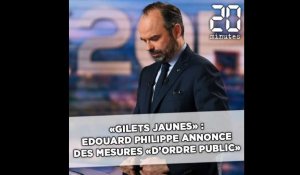 «Gilets jaunes»: Edouard Philippe annonce des mesures «d'ordre public» suite à «l'acte 8»