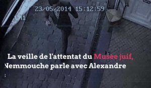 La veille de l'attentat, Nemmouche parle avec Alexandre Strens