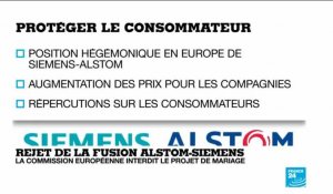 La Commission rejette le mariage Siemens Alstom