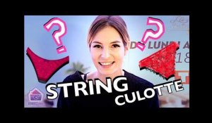 Cloé (La Villa 4) : Que préfère-t-elle porter ? String ou culotte ?