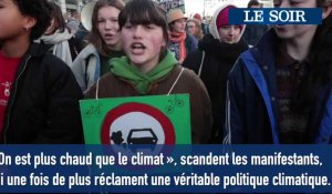 Youth for Climate : marche de jeunes pour le climat Bruxelles