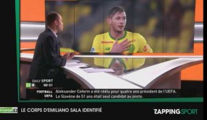 Zap sport du 8 février 2018 : Le corps d'Emiliano Sala identifié