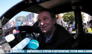 Marseille : une nouvelle station d'autopartage Totem Mobi à Marseille