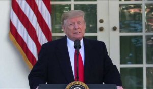 Trump défend son mur en annonçant la fin du "shutdown"