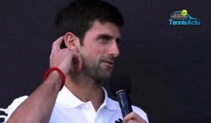 Open d'Australie 2019 - Novak Djokovic : "Le meilleur match de ma carrière ? Contre Nadal en finale en 2012, ici !"