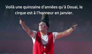 Le cirque du Nouvel An offert à Douai