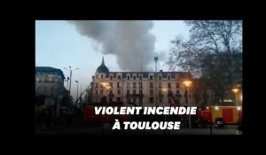 Un incendie à Toulouse fait 20 blessés dont 2 en "urgence absolue"