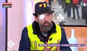 C à vous : le Gilet jaune Jérôme Rodrigues dément avoir reçu des menaces (vidéo)