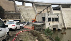 Mervent. Fin des travaux au barrage 