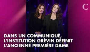PHOTOS. Carla Bruni-Sarkozy inaugure sa statue de cire au Musée Grévin... Et elle est plutôt réussie !