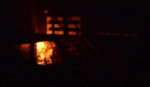 Quatre chalets partent en fumée à Blériot Plage