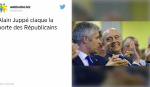 Alain Juppé n'est plus membre du parti Les Républicains