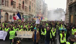 Manifestation des Gilets Jaunes à Lille