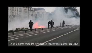 Nantes. Gilets jaunes : L'acte IX dans le centre-ville ,le 12 janvier 2019