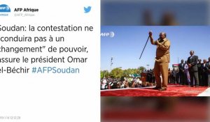 Soudan. Le président affirme que la contestation ne « conduira pas à un changement » de pouvoir