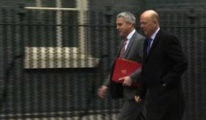 Brexit : arrivée des ministres britanniques au 10 Downing Street