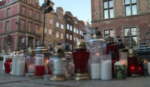 Gdansk en deuil au lendemain de la mort de son maire