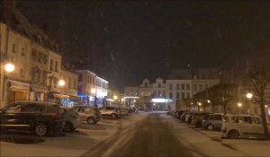 Nouvelles chutes de neige dans la soirée de mardi Saint-Omer