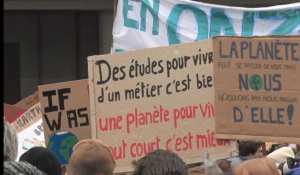 Troisième marche des jeunes pour le climat à Bruxelles