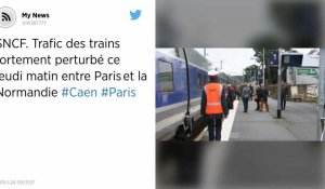 Un homme percuté par un train : trafic SNCF fortement perturbé ce jeudi entre Paris et la Normandie.