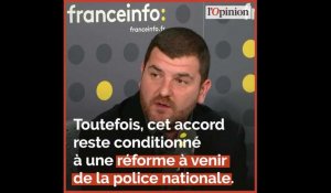 Revalorisation des salaires des policiers: «A condition que la réforme continue», précise Gérald Darmanin
