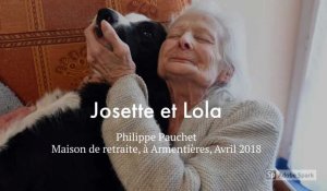 La rencontre entre Josette, atteinte de la maladie d'Alzheimer, et Lola