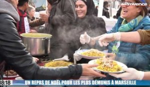 Le 18:18 - La belle histoire : un repas de Noël préparé par des réfugiés syriens pour les plus démunis à Marseille