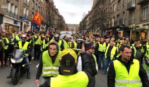 Samedi 22 décembre, 300 Gilets jaunes dans les rues de Flers